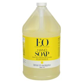 Eo Products - Liquid Hand Soap Lemon And Eucalyptus - 1 Gallon