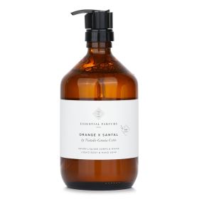 ESSENTIAL PARFUMS - Orange x Santal by Natalie Gracia Cetto Liquid Body & Hand Soap 614333 500ml/16.9oz