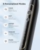 Electric Toothbrush Rechargeable Wireless UV Sanitizing Travel Case, Sonic Electric Toothbrush USB Waterproof IPX7