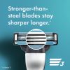 Gillette Mach3 3D Men's Razor Handle and 2 Blade Refills